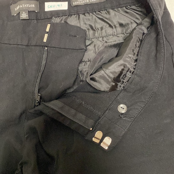 Womens Black Lord & Taylor Trousers Size 8 - Picture 13 of 14